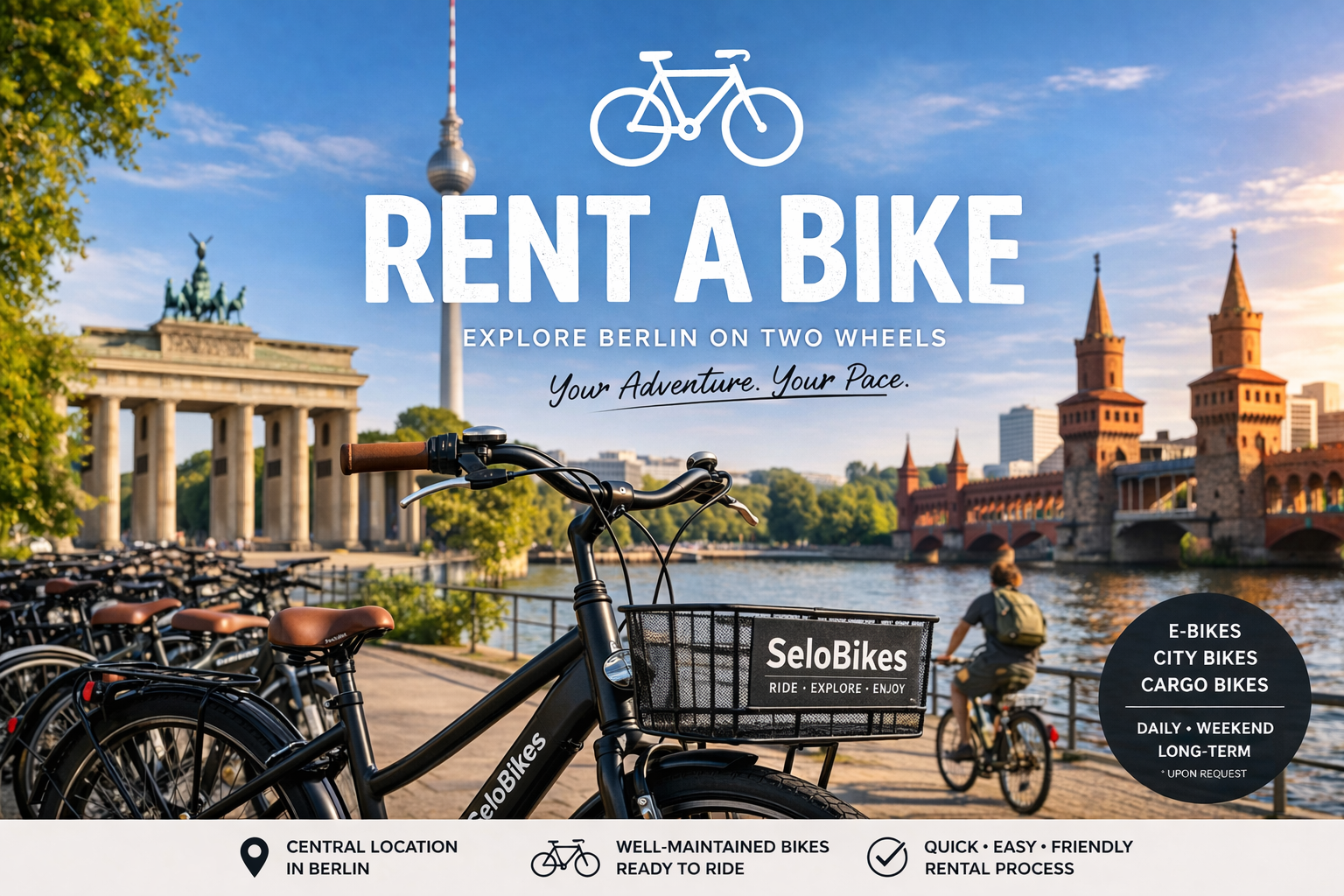 Dein Fahrradverleih in Berlin